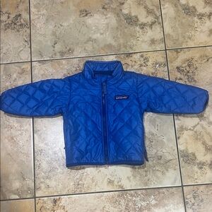 Patagonia Vibrant Blue Quilted Jacket
